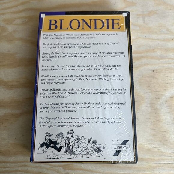 Factory Sealed Box 1995 Authentix Blondie Comic Strip Trading Cards - Picture 2 of 6